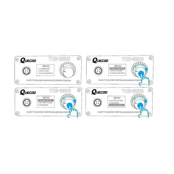 Quicko T12-956 &mdash;  паяльна станція для жал T12 t12-956 фото