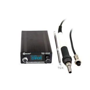 Паяльна станція Quicko T12-958 з OLED-дисплеєм та швидким нагрівом t12-958 фото