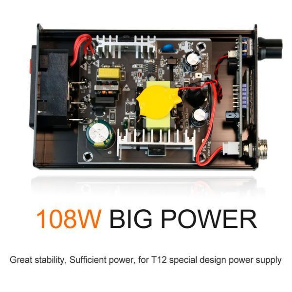 Паяльная станция Quicko T12-958 с OLED-дисплеем и быстрым нагревом t12-958 фото