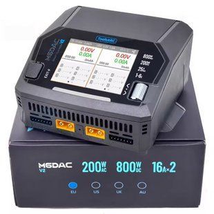 ToolkitRC M6DAC V2  - універсальна зарядна станція з двома каналами tk-m6-v2 фото
