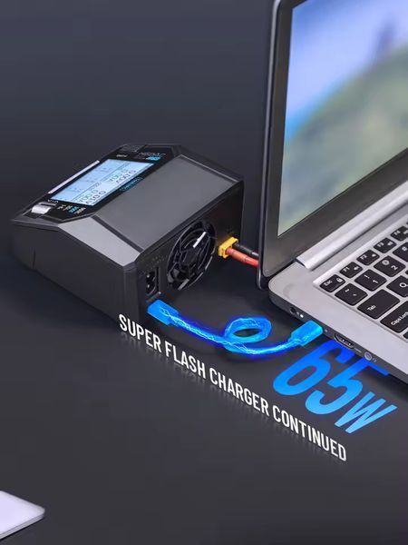 Двоканальний інтелектуальний зарядний пристрій ToolkitRC M6DAC PRO для LiPo, LiHV, NiMH і Pb акумуляторів 1&ndash;6S, 800 Вт DC / 300 Вт AC tk-m6-pro фото