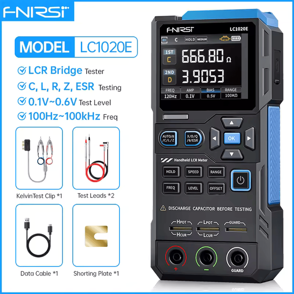 FNIRSI LC1020E &mdash; цифровой прибор для анализа LCR-компонентов fn-lc1020e фото