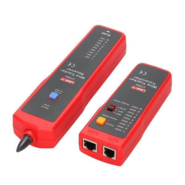 UNI-T UT682 Тестер и трассировщик сетевых проводов RJ11 RJ45, ручной инструмент ut-682 фото