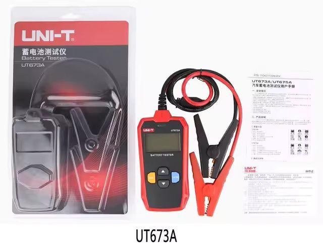 UNI-T UT673A &mdash; тестер  для діагностики автомобільних акумуляторів ut-673a фото