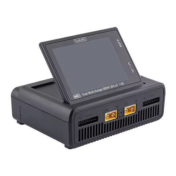 Потужна зарядна станція ToolkitRC M8D 1600W з двома каналами для RC та FPV батарей 1&ndash;8S tk-m8-d фото