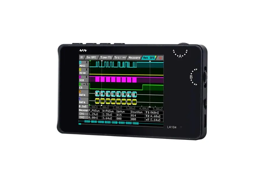 LA104 Mini DSO Digital Logic Analyzer 2.8" &mdash; портативный 4-канальный логический анализатор la-104 фото