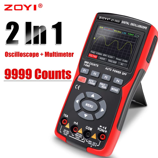 ZOYI ZT-702S &mdash; мультиметр + осциллограф 2 в 1 zt-702s фото