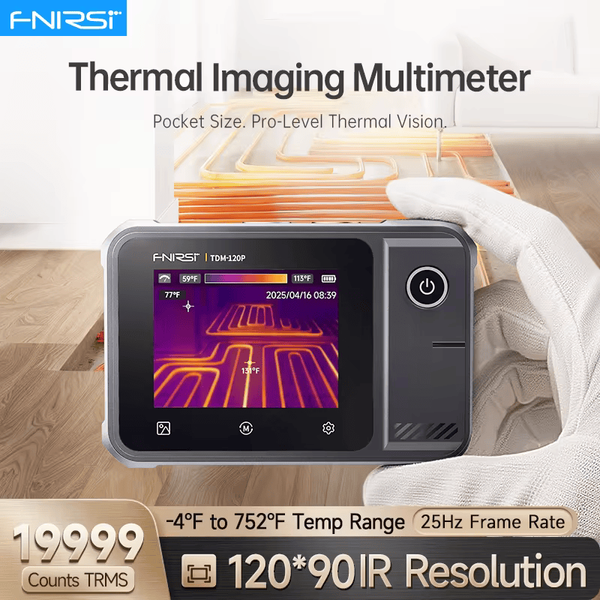 FNIRSI TDM-120P &mdash; тепловізор-мультиметр для пошуку перегріву та електронних несправностей fn-tdm-120p фото