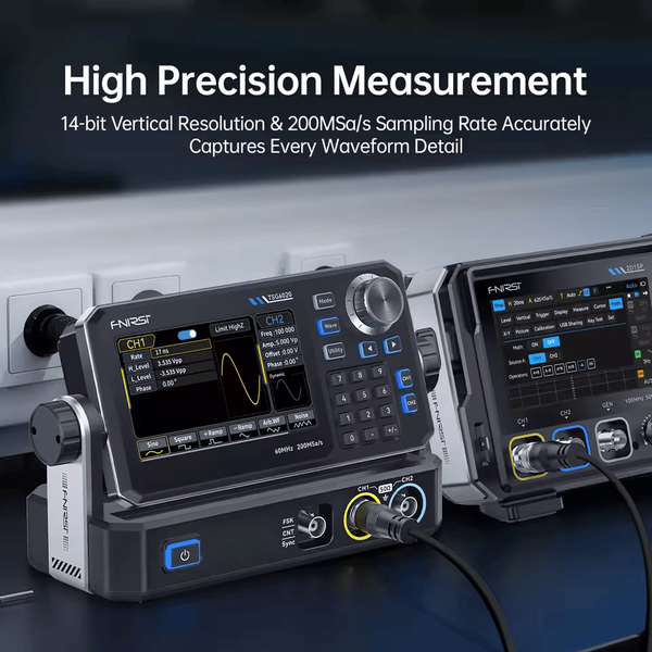 FNIRSI TSG6020 &mdash; функциональный генератор сигналов для настройки и тестирования электроники fn-tsg6020 фото