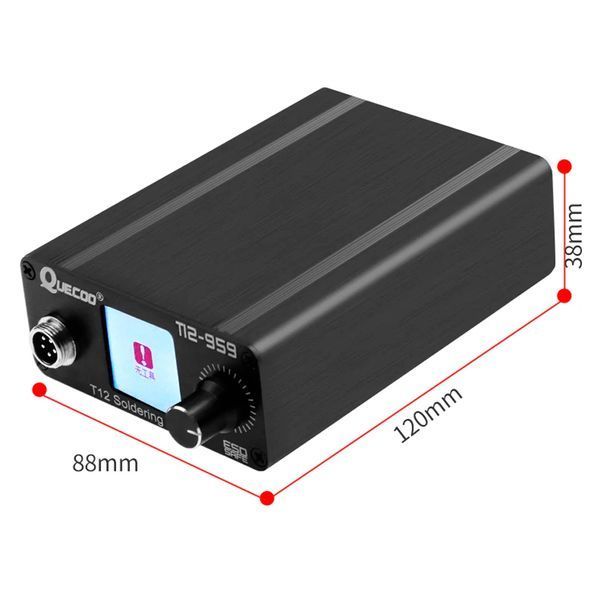 Quicko T12-959 &mdash; настільна станція для пайки SMD та електроніки t12-959 фото